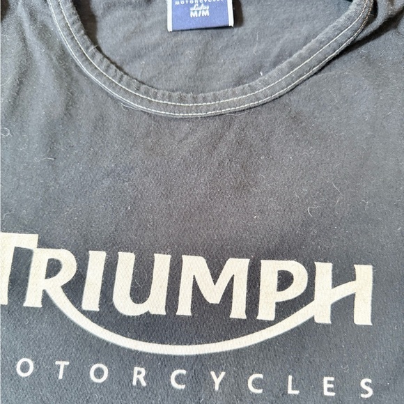 Triumph Motorcycles Black T-Shirt - Picture 2 of 5